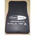 Custom Printed Felt Carpet Car Mats - Black