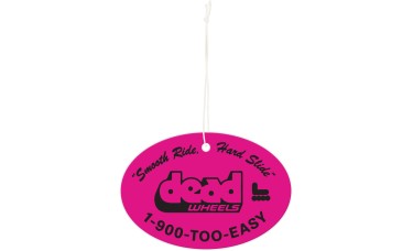 Custom Printed Full Color Air Fresheners - Oval