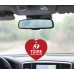 Custom Printed Full Color Air Fresheners - Heart