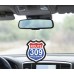 Custom Printed Full Color Air Fresheners - Interstate Highway Road Sign