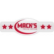 Custom Screen Printed Car Dealer Decals - Transparent