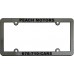 Custom Molded Metallized-Faced Chrome Plastic Car Dealer License Plate Frames