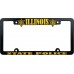 Custom Molded Plastic Car Dealer License Plate Frames