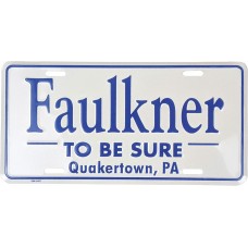 Custom Printed Raised One Color Car Dealer Aluminum License Plates