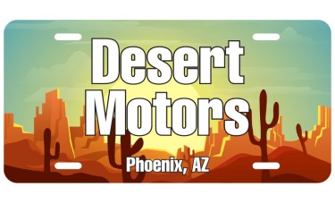 Custom Printed Flat Full Color Car Dealer Aluminum License Plates Custom Printed Flat Full Color Car Dealer Aluminum License Plates