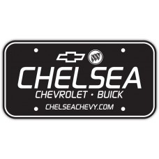 Custom Screen Printed Polyethylene Car Dealer License Plates (.055 Poly)