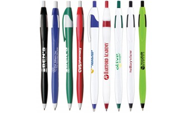 Custom Printed Sidekick Retractable Ballpoint Pens