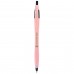 Custom Printed Sidekick Retractable Ballpoint Pens - Pink/Black