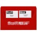 Deluxe Vinyl Document Folders - Red
