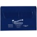 Deluxe Vinyl Document Folders - Royal Blue