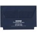 Deluxe Vinyl Document Folders - Navy Blue