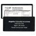 Insurance Card Holders - Black