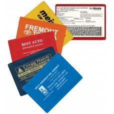 Custom Printed Insurance Card Holders - 5-3/4"(W) x 4-1/16"(H) - Opens on Short Side