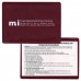 Deluxe Vinyl Insurance Card Holders - Maroon