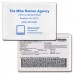 Deluxe Vinyl Insurance Card Holders - White