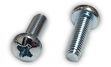 M5 x 16mm Metric Phillips Pan Head License Plate Screws (Box of 100)