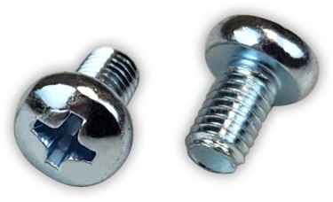 M5 x 0.8mm x 8mm Metric Phillips Pan Head License Plate Screws (Box of 100)