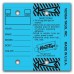 Versa-Tags Self Protecting Key Tags - Blue