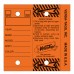 Versa-Tags Self Protecting Key Tags - Orange