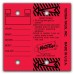 Versa-Tags Self Protecting Key Tags - Red