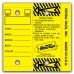 Versa-Tags Self Protecting Key Tags - Yellow