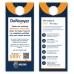 Custom Full Color Mirror Hang Tags - 3-1/2" x 8-1/2"