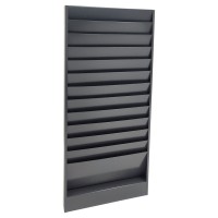 12-Pocket Heavy Duty Automotive Repair Order Rack Wall-Mount Organizers