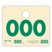 Service Dispatch Numbered Hang Tags (Front)
