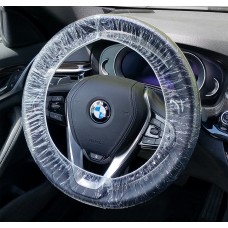 24" Disposable Plastic Steering Wheel Covers (Case of 500)