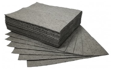 Universal Sorbent Mats - Medium Weight Pads (Package of 200)